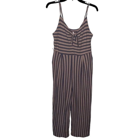 Xhilaration Pants - XHILARATION Striped Jumpsuit Medium